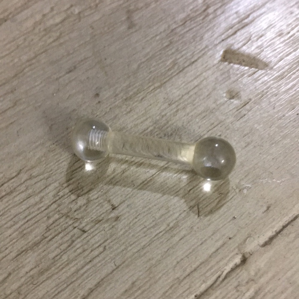 Barbell body jewelry